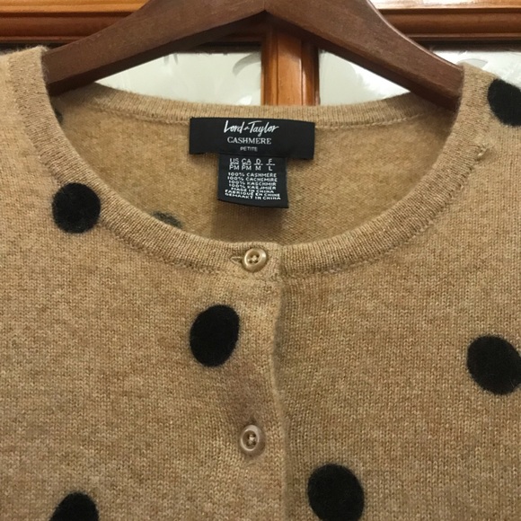 Lord & Taylor 100% Cashmere Cardigan - Picture 6 of 6